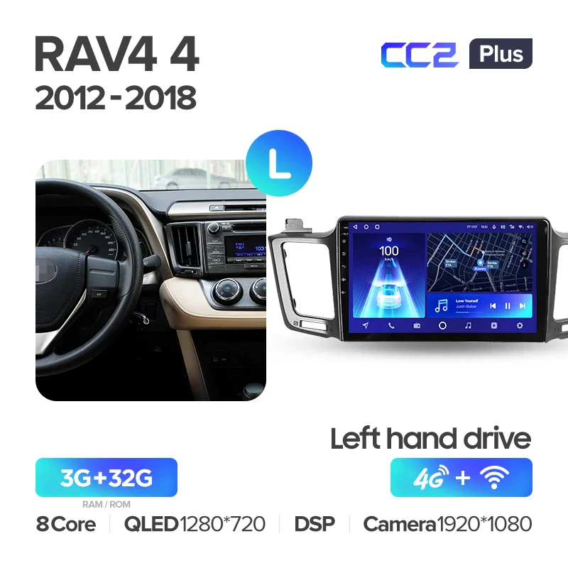 Toyota RAV4 4 XA40 5 XA50 (2012-2018) Left Hand Drive - Image 4
