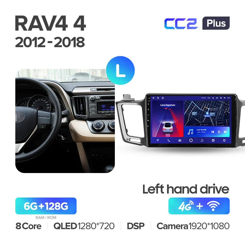 Toyota RAV4 4 XA40 5 XA50 (2012-2018) Left Hand Drive - Image 6