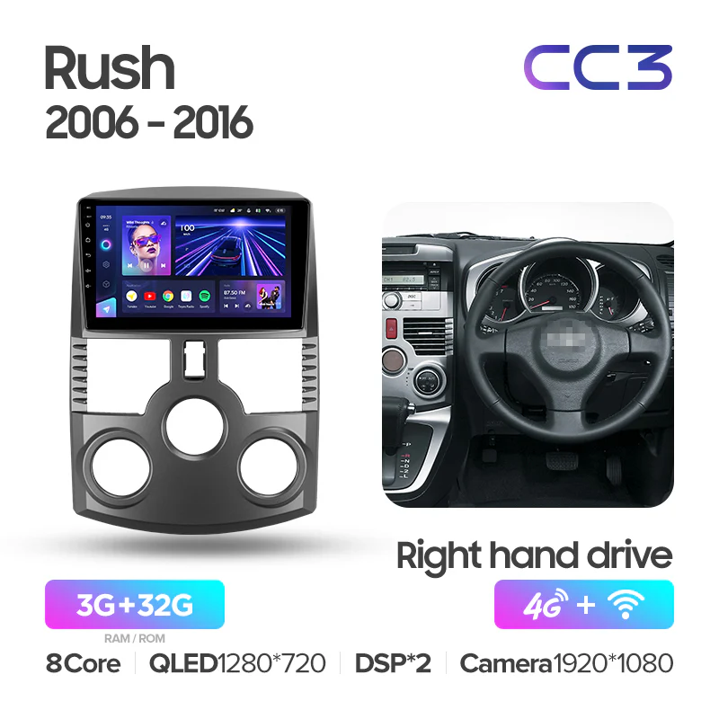 Toyota Rush J200 1 / Daihatsu Terios (2006-2016) Right hand drive - Image 4