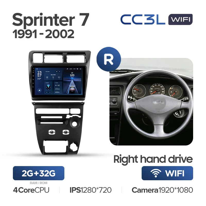 Toyota Sprinter 7 E100 (1991-2002) Right hand drive - Image 8