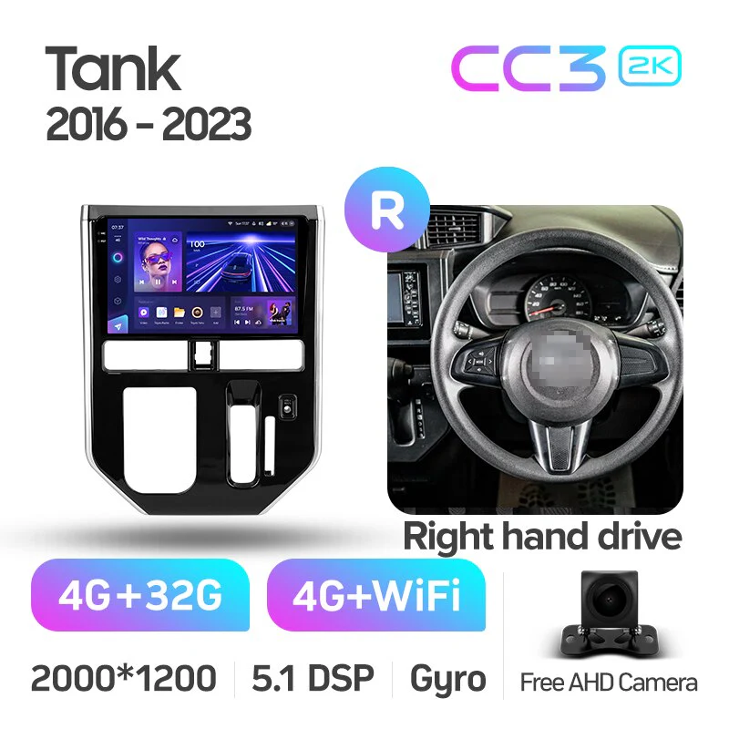 Toyota Tank (2016 - 2023) Right hand driver - Image 6