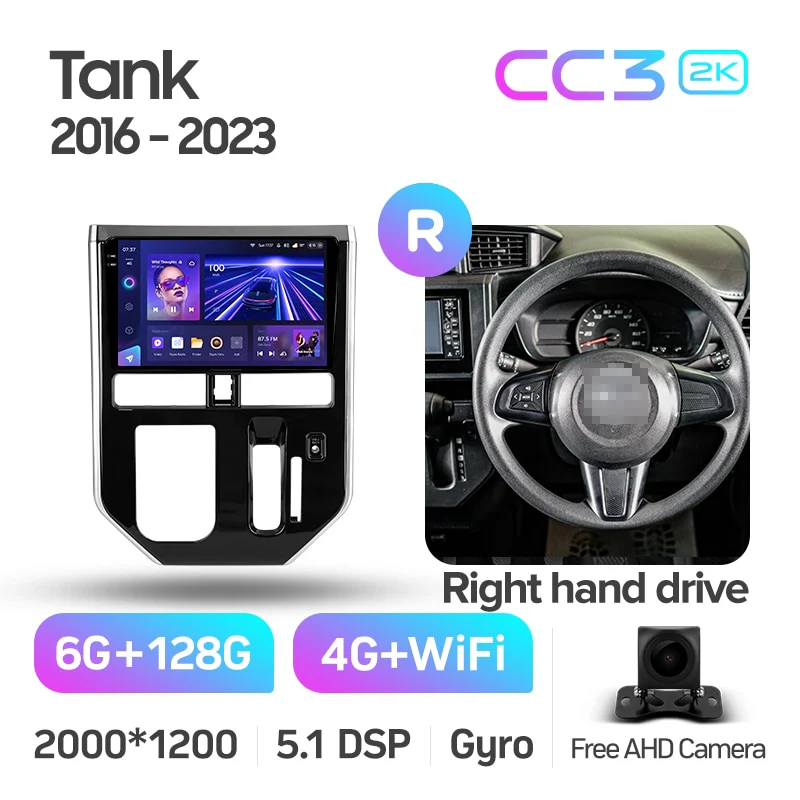 Toyota Tank (2016 - 2023) Right hand driver - Image 8