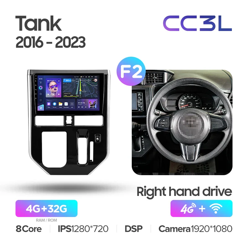 Toyota Tank Roomy (2016-2023) Right hand drive - Image 8