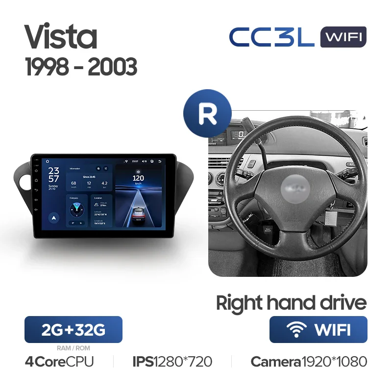Toyota Vista V50 (1998-2003) Right hand drive - Image 9