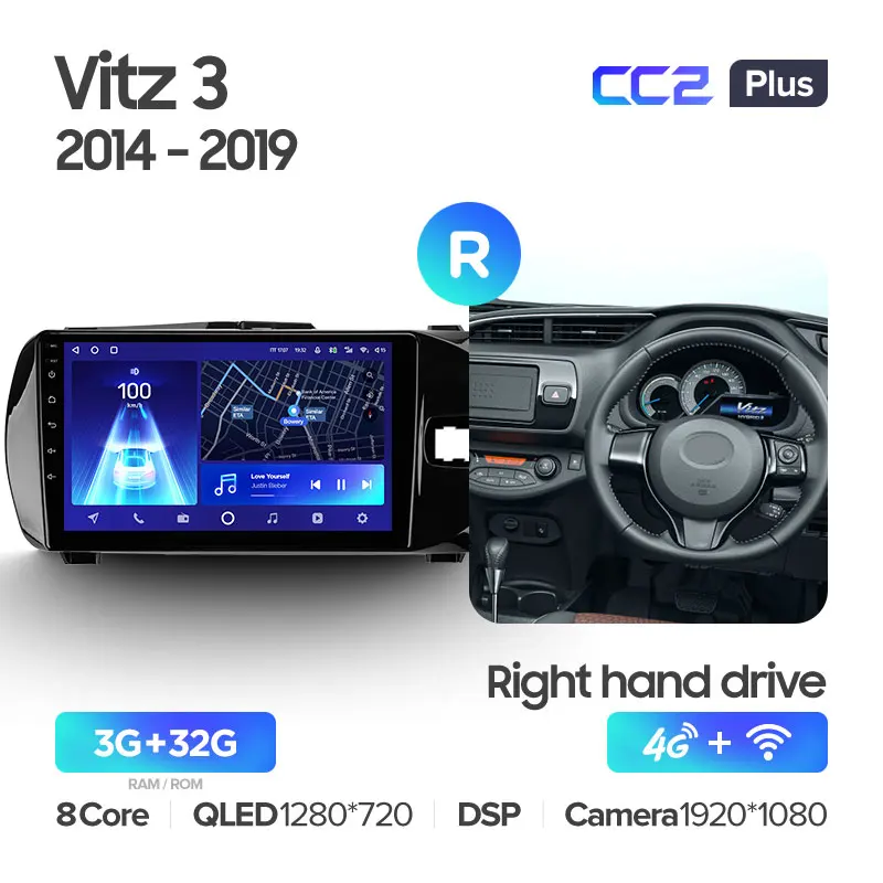 Toyota Vitz 3 III XP130 (2014-2019) Right hand drive - Image 7