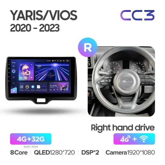 Toyota Yaris Vios (2020-2022) Right Hand Drive - Image 4