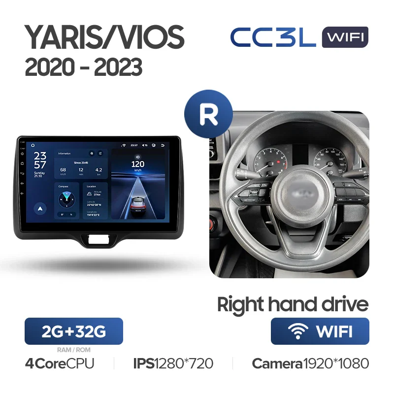 Toyota Yaris Vios (2020-2023) Right hand drive - Image 7