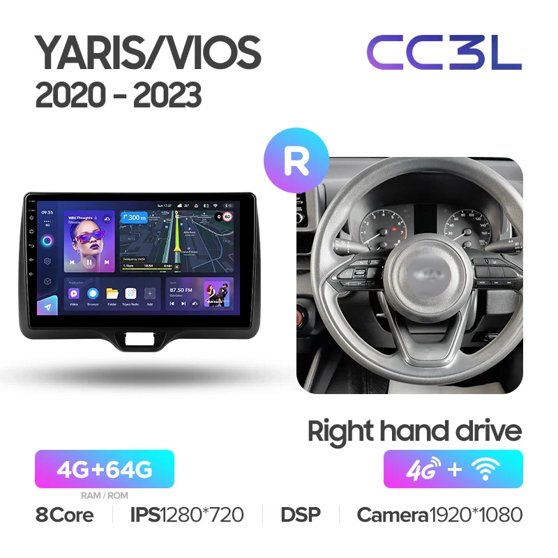 Toyota Yaris Vios (2020-2023) Right hand drive - Image 8