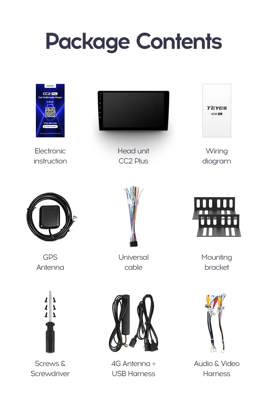 9" & 10.2" Universal DIN2 CC2 Plus - Image 9