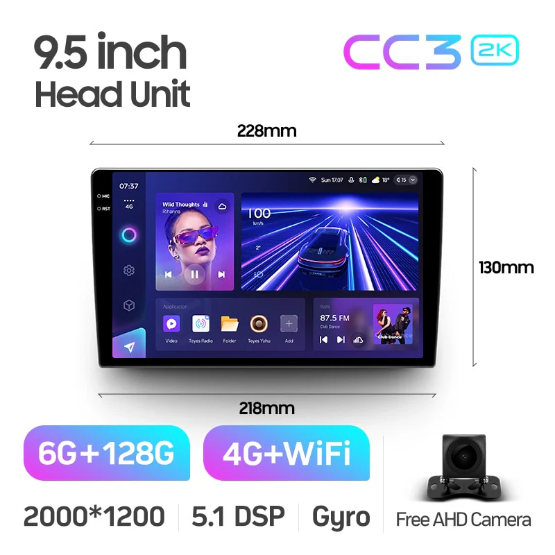 9" & 10.2" Universal DIN1 CC3 / CC3 2K - Image 10