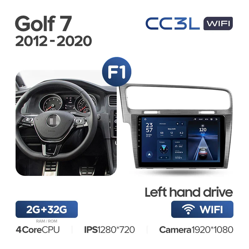Volkswagen Golf 7 (2012-2020) Left Hand Drive - Image 4