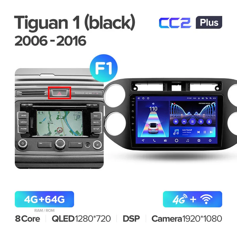 Volkswagen Tiguan 1 NF (2006-2016) / Golf Plus - Image 9