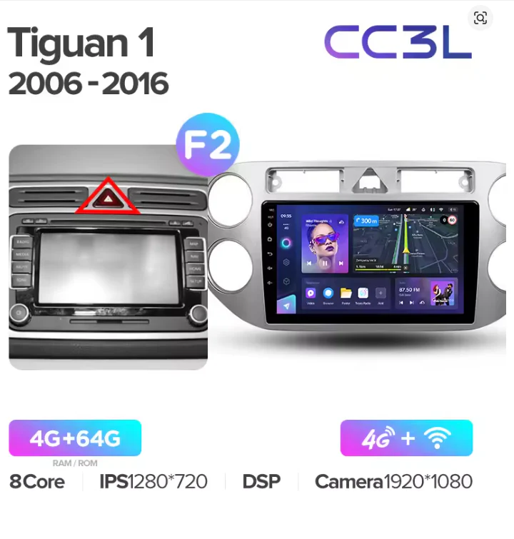 Volkswagen Tiguan 1 NF (2006-2016) / Golf Plus - Image 6
