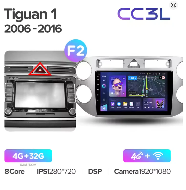 Volkswagen Tiguan 1 NF (2006-2016) / Golf Plus - Image 7