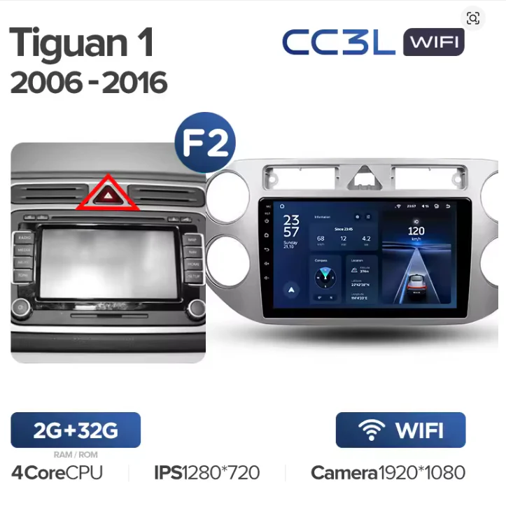 Volkswagen Tiguan 1 NF (2006-2016) / Golf Plus - Image 8